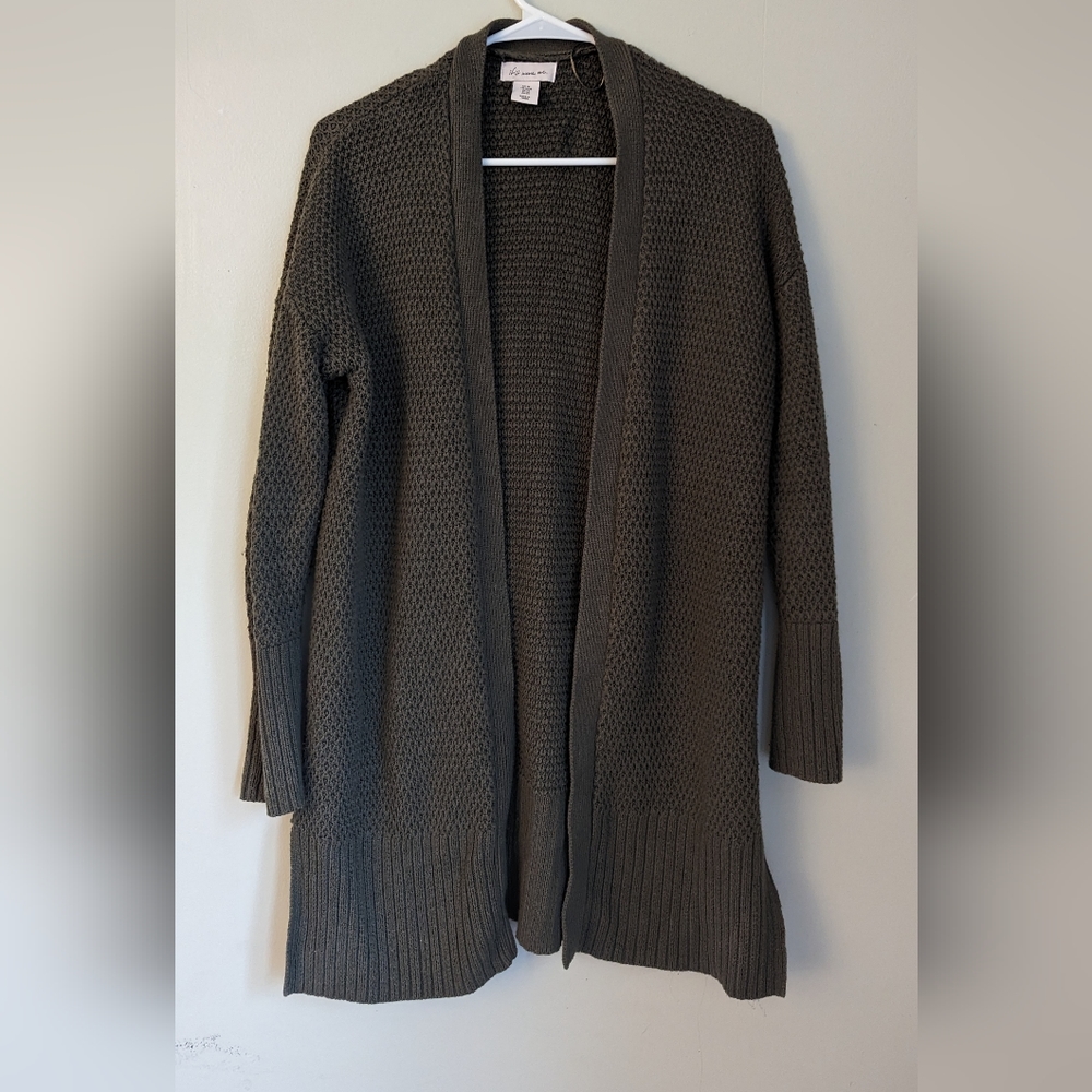 Olive Green Medium Cardigan